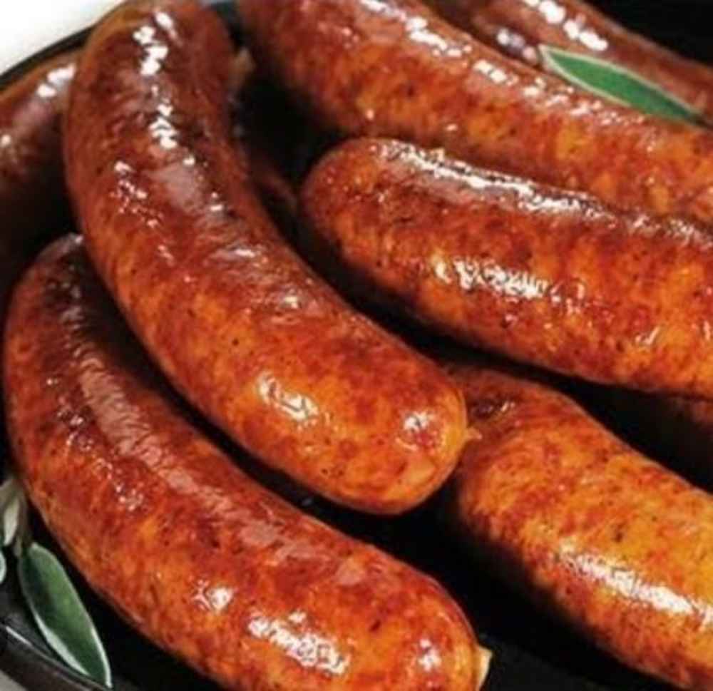 SPICY PORK SAUSAGE / $12 -pound